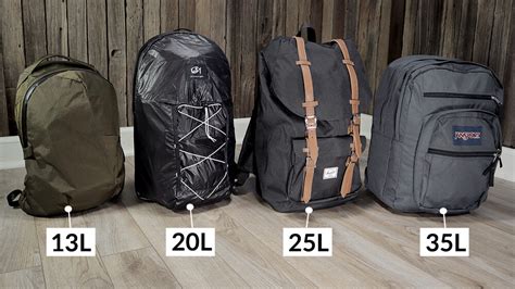 40l bag size.